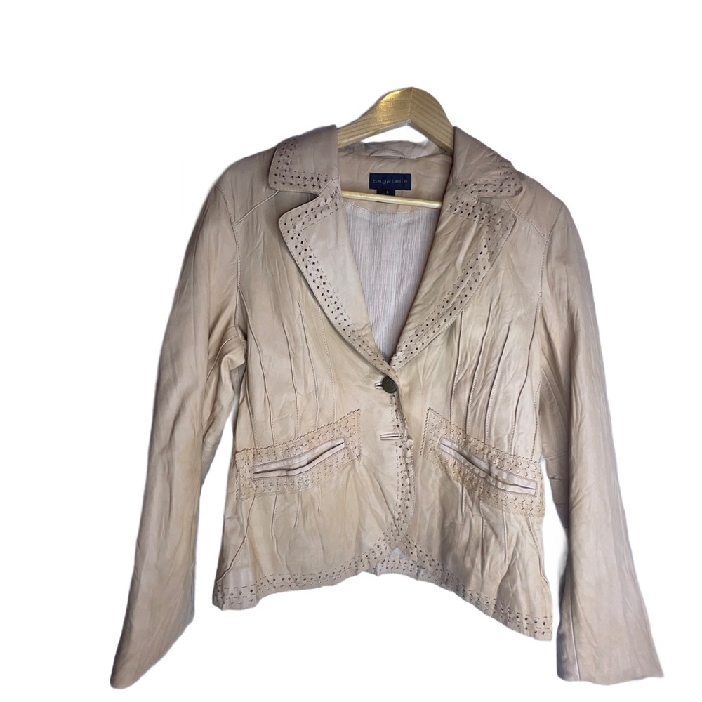 Y2K Genuine LeatherJacket